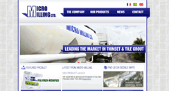 Desktop Screenshot of micromillingtt.com